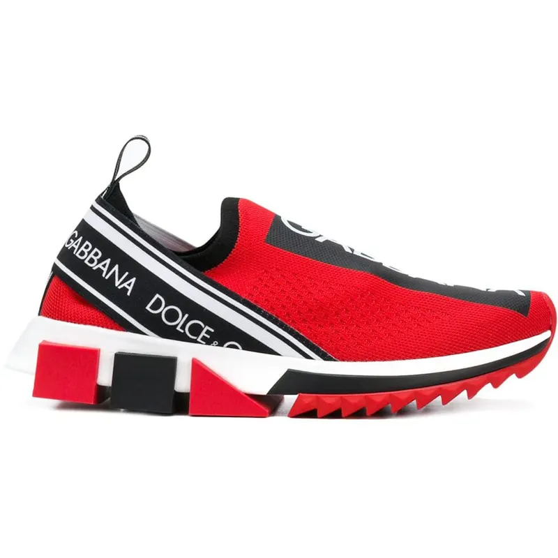 Dolce & Gabbana Sorrento Slip On Red Black (Women’s) (CK1595AH67789873)