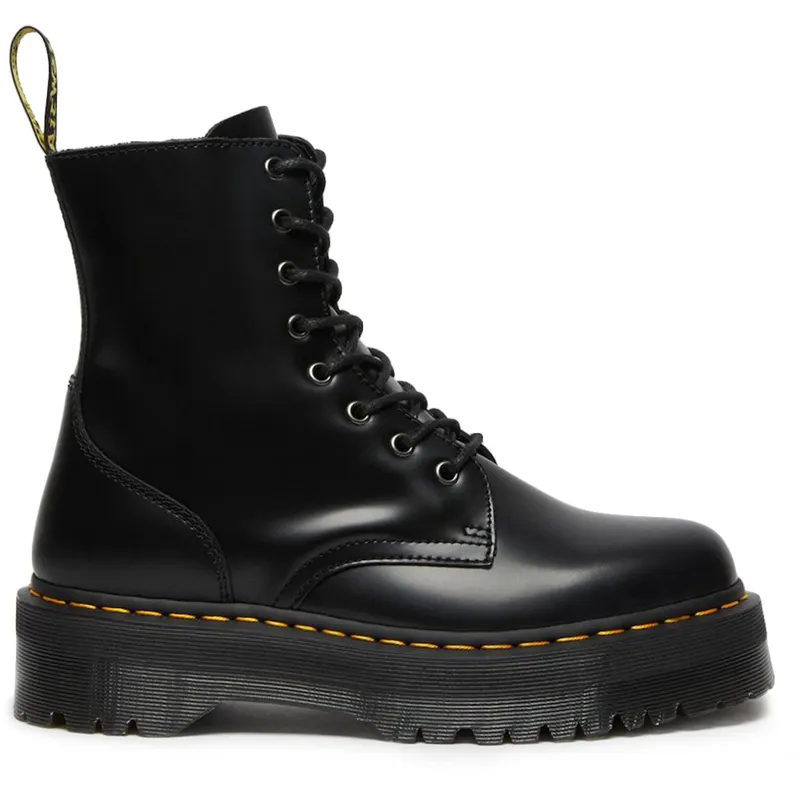 Dr. Martens Jadon Platform Boots Black Smooth Leather (15265001)
