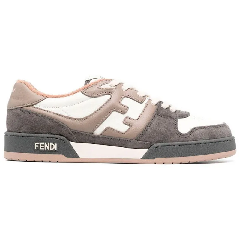 Fendi Match Low Top Grey Suede (7E1493AI1N-F1IJF)