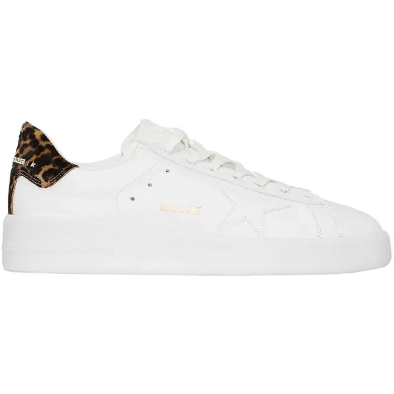 Golden Goose Purestar Leopard Print White (Women’s) (GWF00124F00031010269)