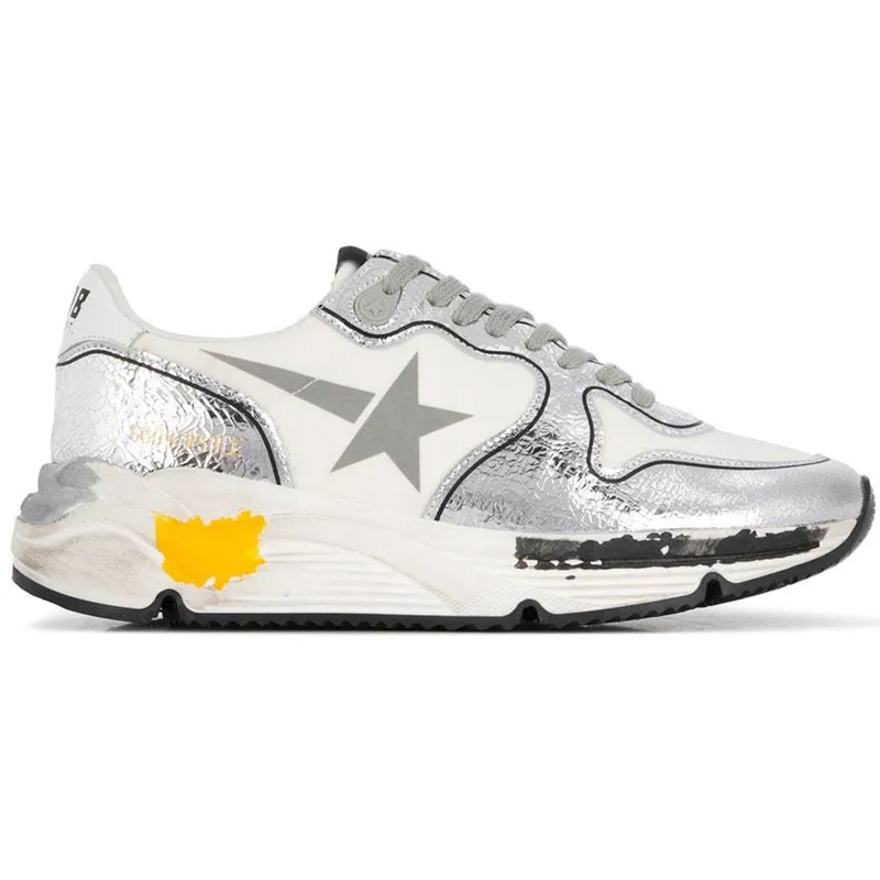Golden Goose Running Sole Silver (Women’s) (GWF00126F00032780185)