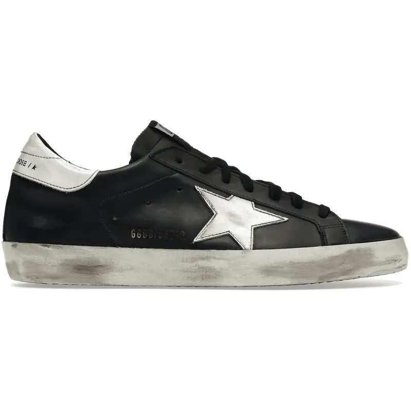 Golden Goose Super-Star Black White Leather (GMF00101F00032180203)