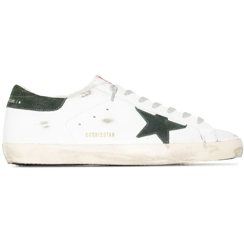 Golden Goose Super-Star Sherpa Lining White Green (GMF00101F00203510770)