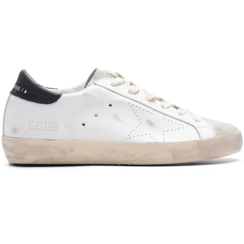 Golden Goose Super-Star White Ice Black (Women’s) (GWF00105.F003347.10220)