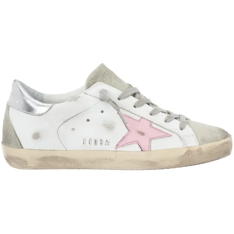 Golden Goose Super-Star White Ice Orch (Women’s) (GWF00102F00243581482)