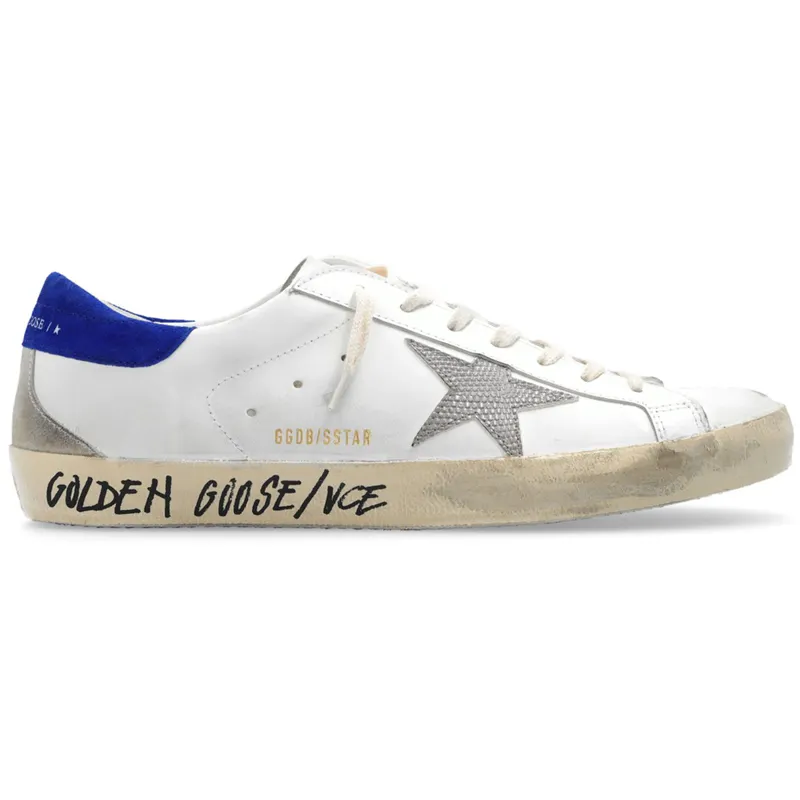 Golden Goose Super-Star White Snake Blue (GMF00102.F004797.11554)