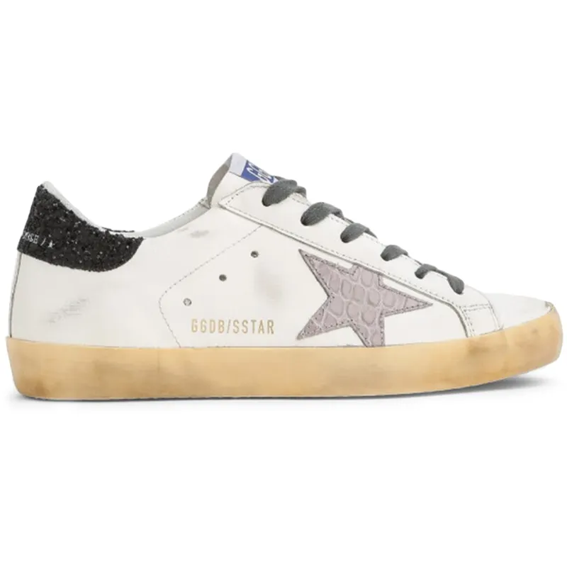 Golden Goose Superstar White Light Pink Black (Women’s) (GWF00101.F003194.11172)