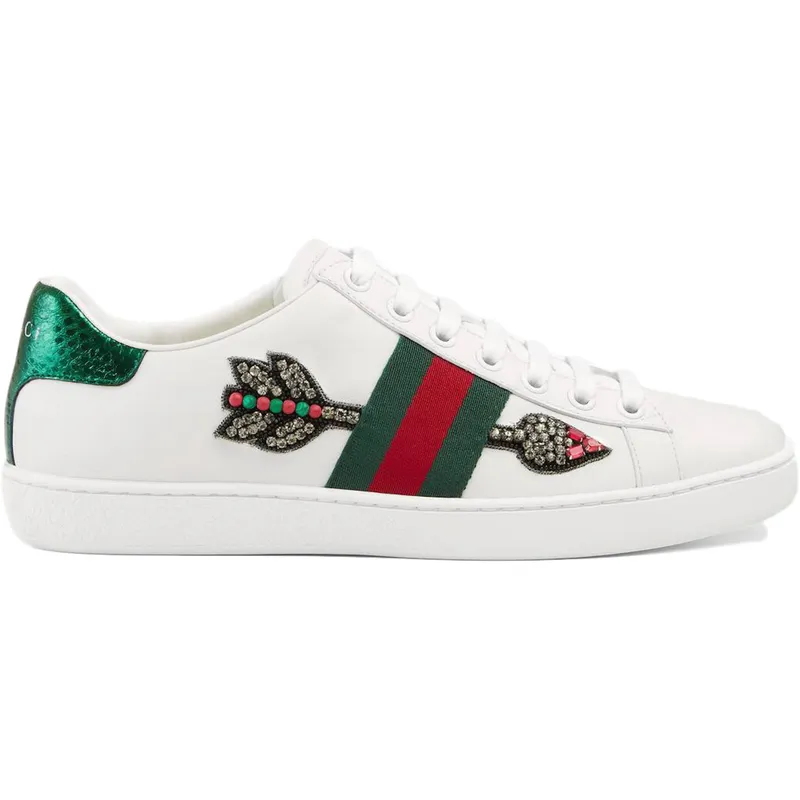 Gucci Ace Embroidered Arrow (Women’s) (_454551 A38G0 9064)