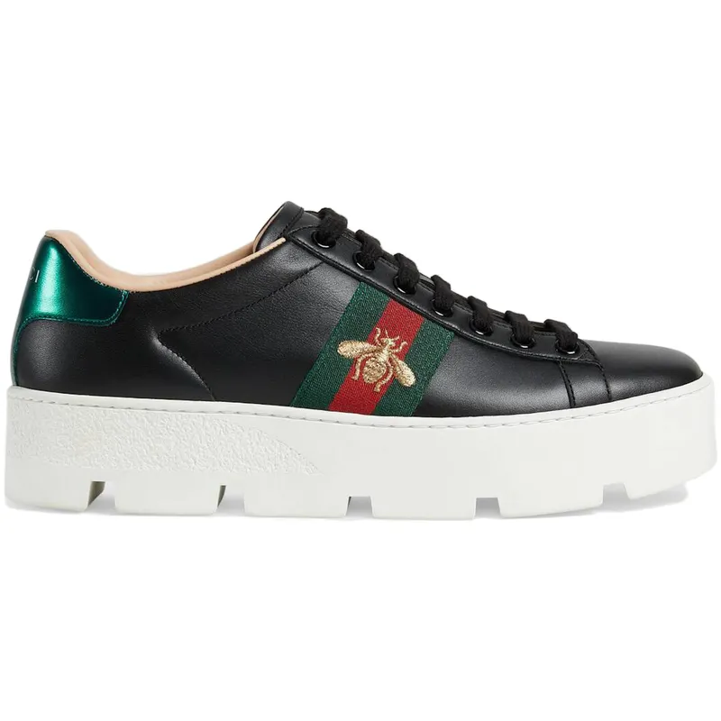 Gucci Ace Platform Black (577573 DOPE0 1061)