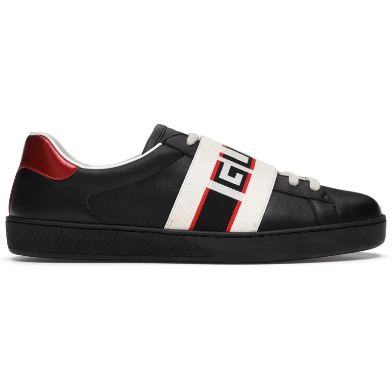 Gucci Ace Stripe Black (523469 0FIV0 1076)