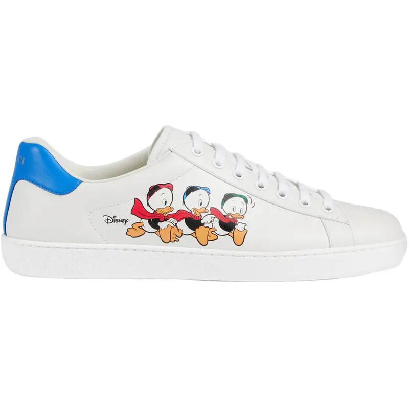 Gucci Ace x Disney Huey, Dewey, Louie (649398 AYO70 9062)