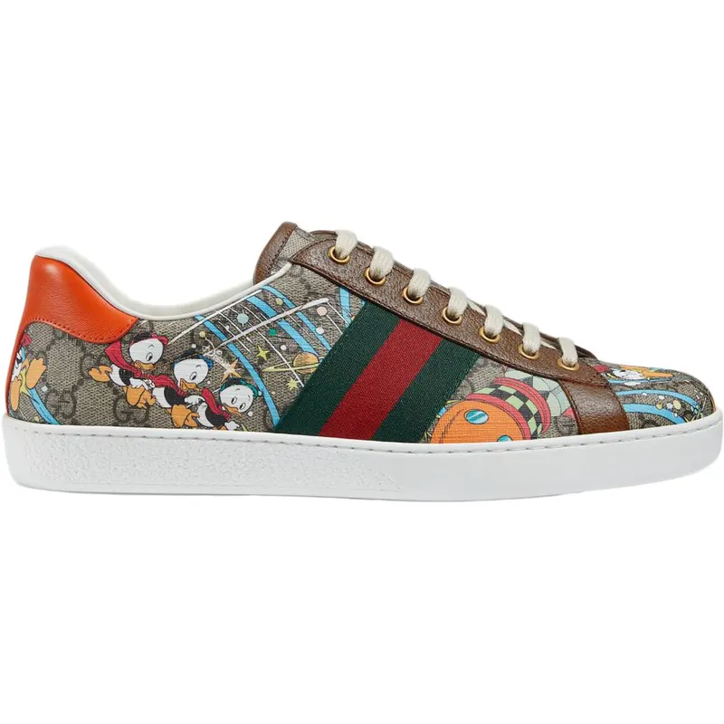 Gucci Ace x Disney Huey, Dewey, Louie Print (Women’s) (649657 2M110 8960)