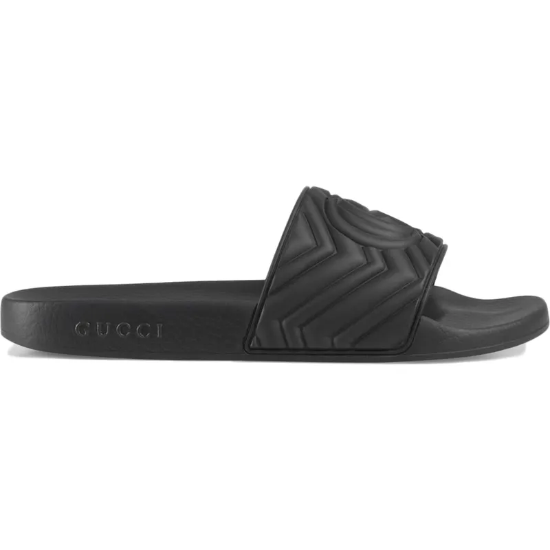 Gucci Matelasse Slide Black (601041 JD600 1000)