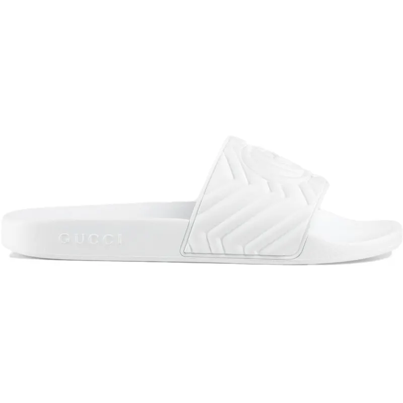 Gucci Matelasse Slide White (601041 JD600 9014)