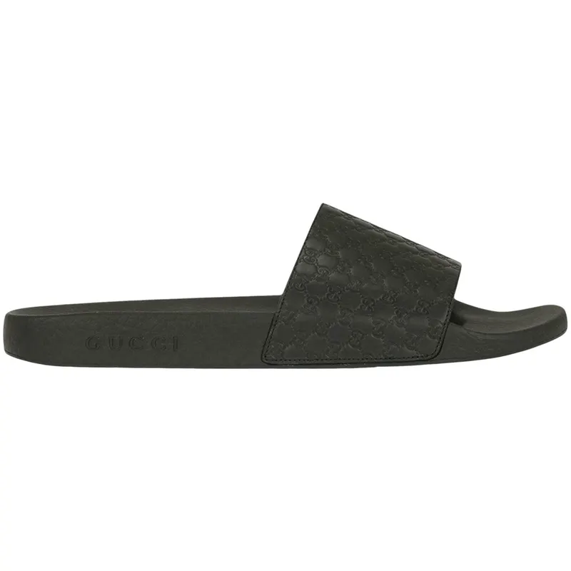 Gucci Microguccissima Slide Black (567115 BMJ00 1000)