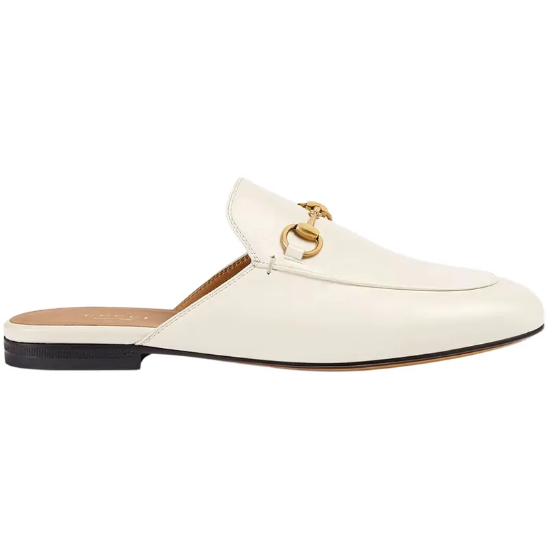 Gucci Princetown Slipper White Leather (423513 BLM00 1000)