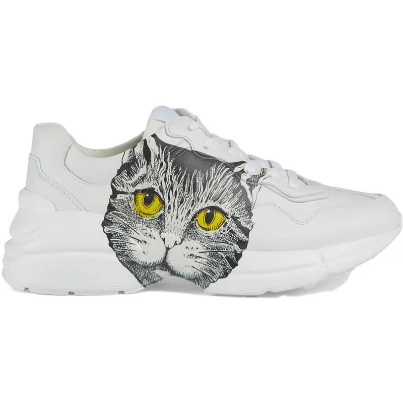 Gucci Rhyton Mystic Cat White (Women’s) (583337 DRW00 9014)
