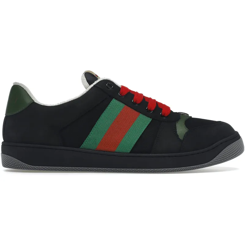 Gucci Screener Black Suede (576223 9PYQ0 1098)