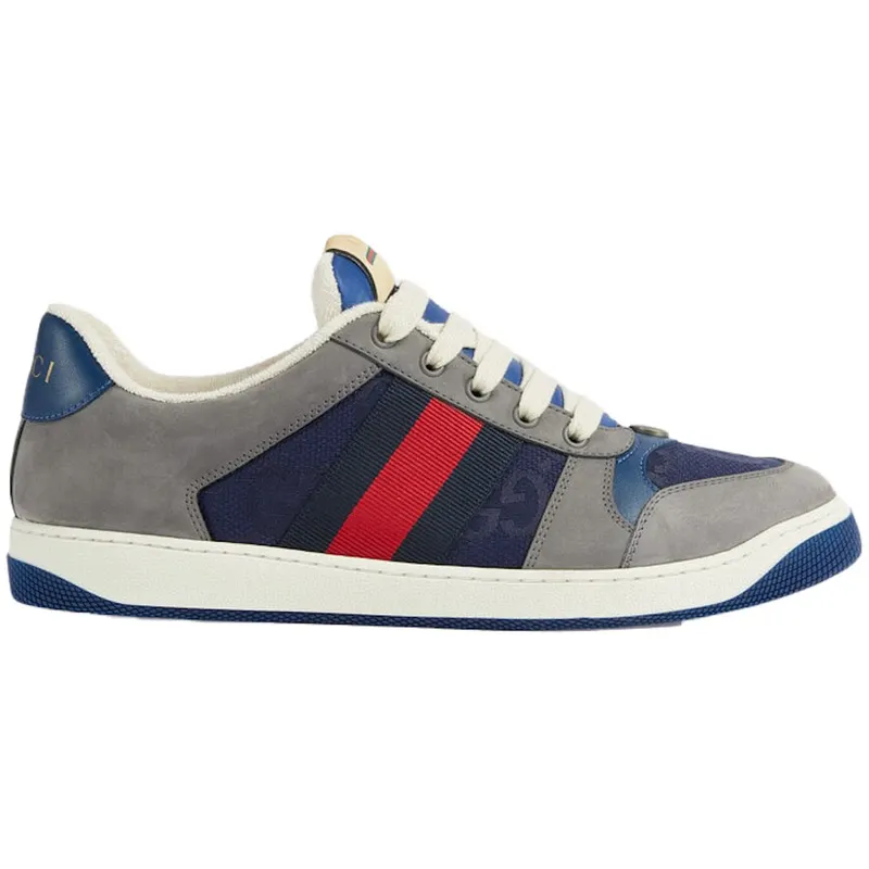 Gucci Screener GG Sneaker Grey Suede (576223FAA3T-4551)