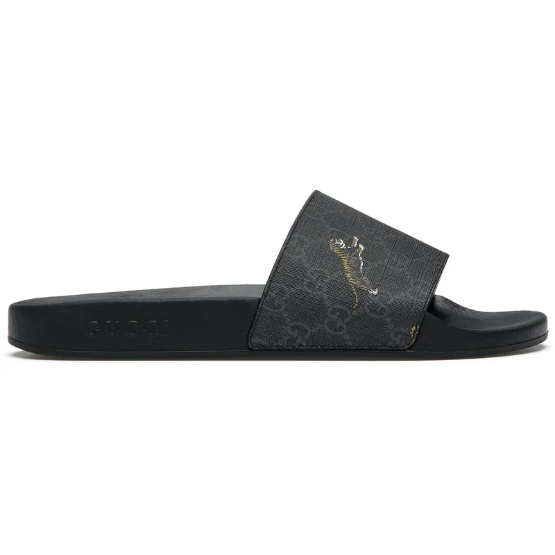 Gucci Slide GG Supreme Tigers (_407345 G0K00 1084)