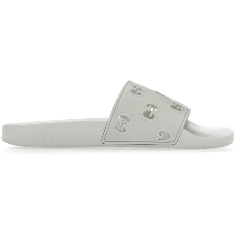 Gucci Slide White Rubber (Women’s) (573922 JDR00 9014)