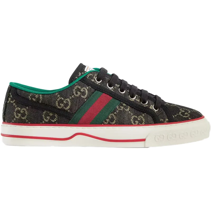 Gucci Tennis 1977 GG Logo Black Multi (Women’s) (606110 UN320 1291)