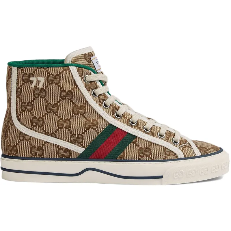 Gucci Tennis 1977 High Top GG (Women’s) (627838 HVK70 9765)