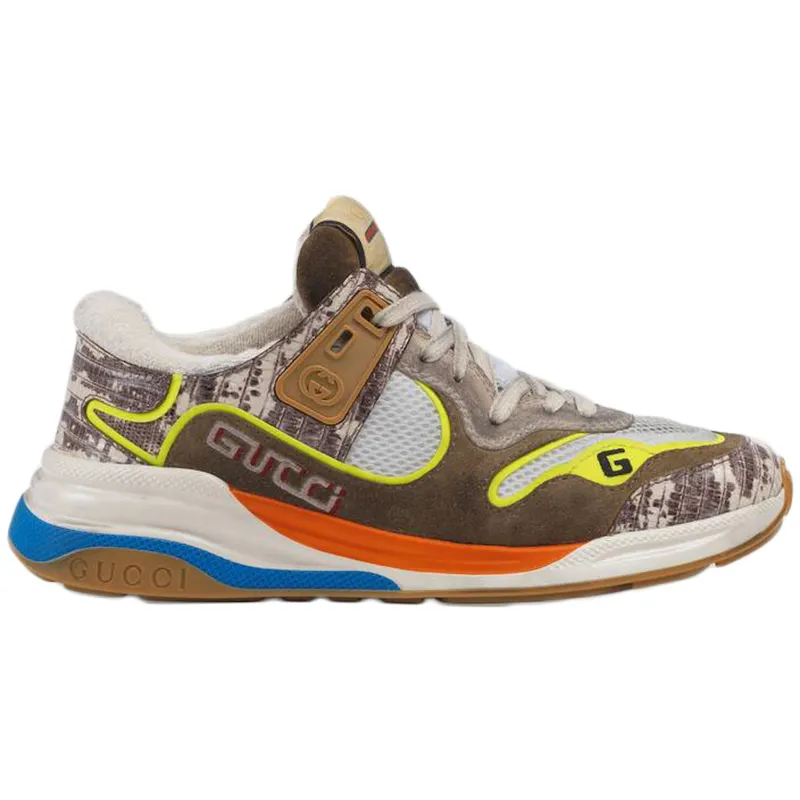 Gucci Ultrapace Brown Yellow (Women’s) (592348 1LH10 9575)