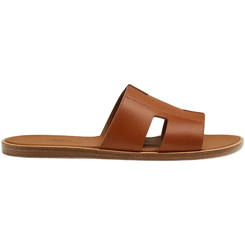 Hermes Izmir Sandal Naturel H Epsom Heritage Calfskin Leather (H222847Z)