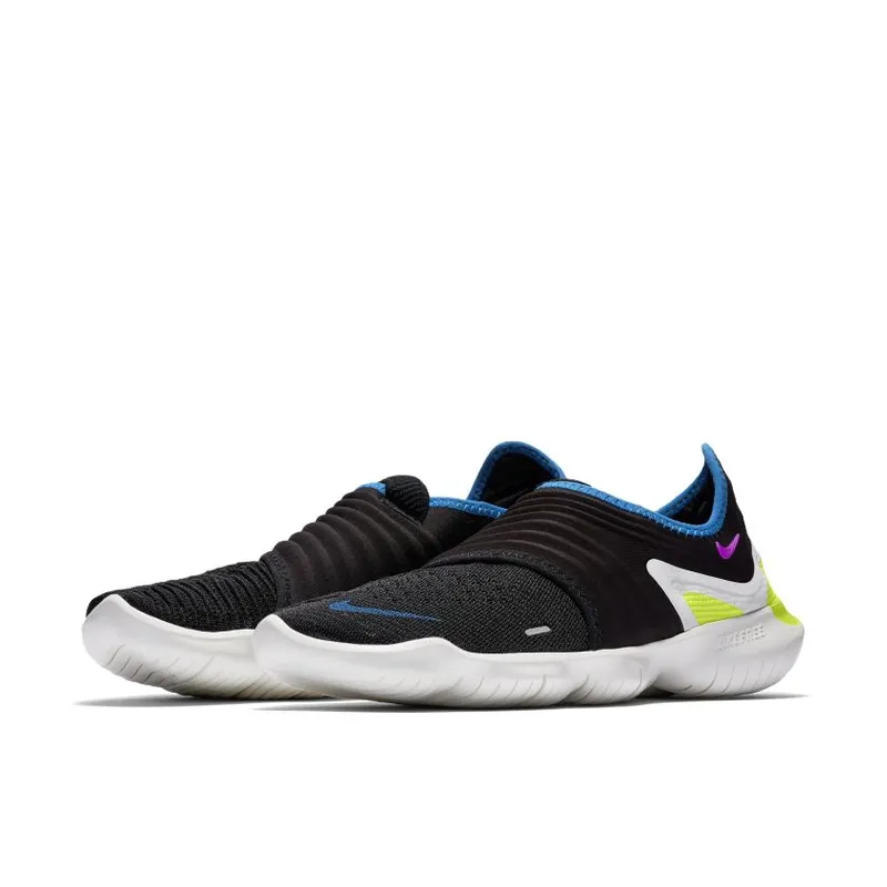 Nike Free RN Flyknit 3.0 Black Laser Orange (AQ5707-003)