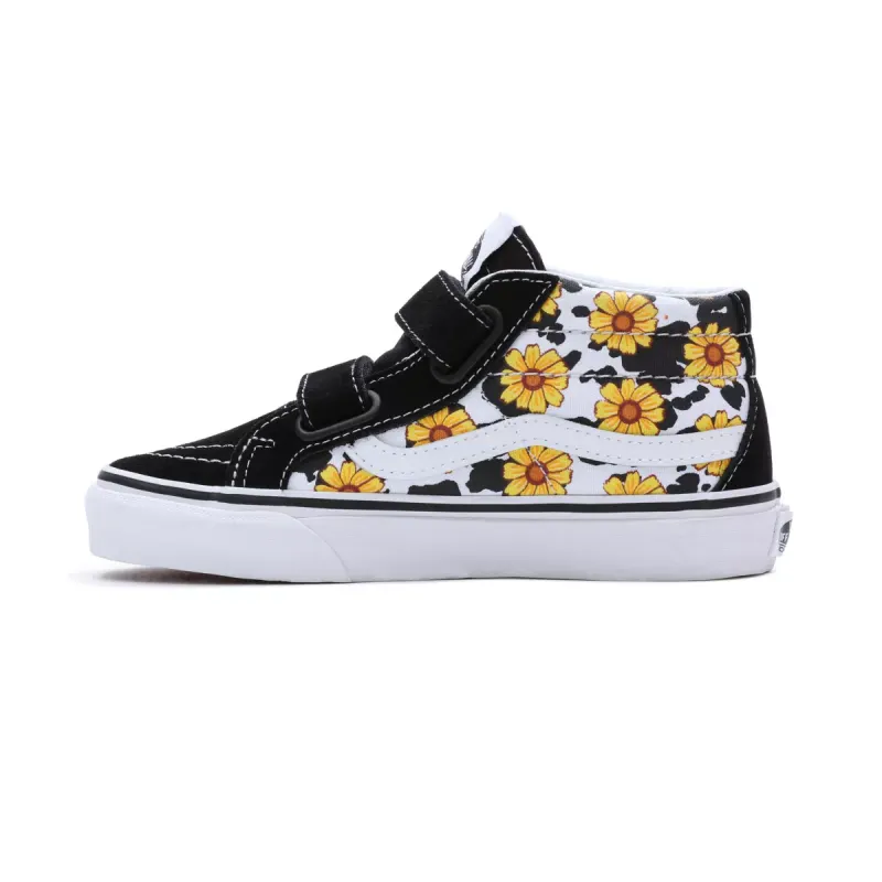 VANS Cow Floral Sk8-mid Reissue Met Klittenband Voor Kinderen Multicolour (VN00018T6GL)