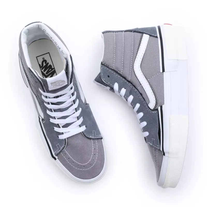 VANS Sk8-hi Reconstruct Grijs (VN0005UKGRY)