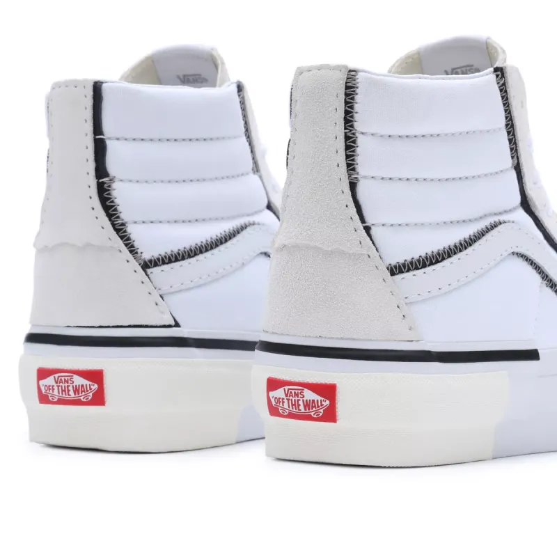 VANS Sk8-hi Reconstruct Wit (VN0005UKW00)