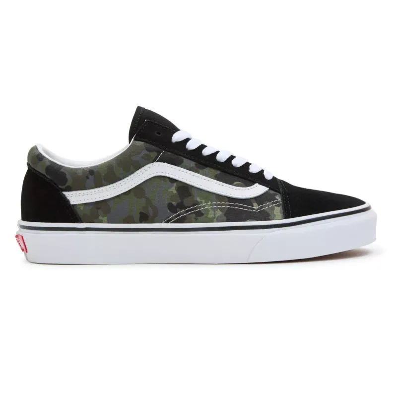 VANS Rain Camo Old Skool Groen (VN0007NTBGK)