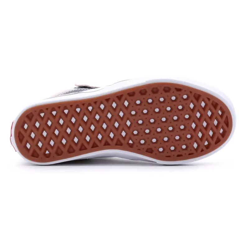 VANS Comfycush New Skool Mid Met Klittenband Voor Kinderen Roze (VN000BVGBXB)