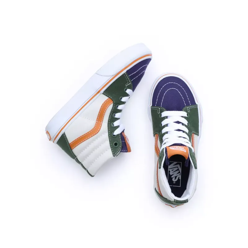 VANS Twill Block Sk8-hi Kinderschoenen Multicolour (VN0A4BUW6GL)