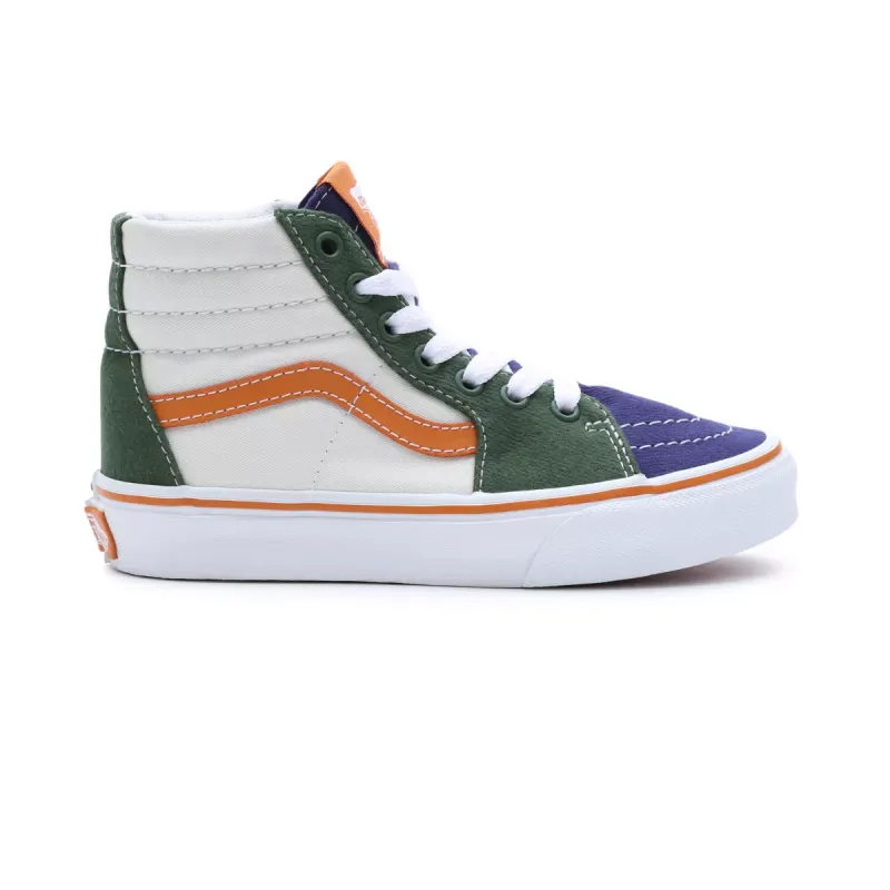 VANS Twill Block Sk8-hi Kinderschoenen Multicolour (VN0A4BUW6GL)