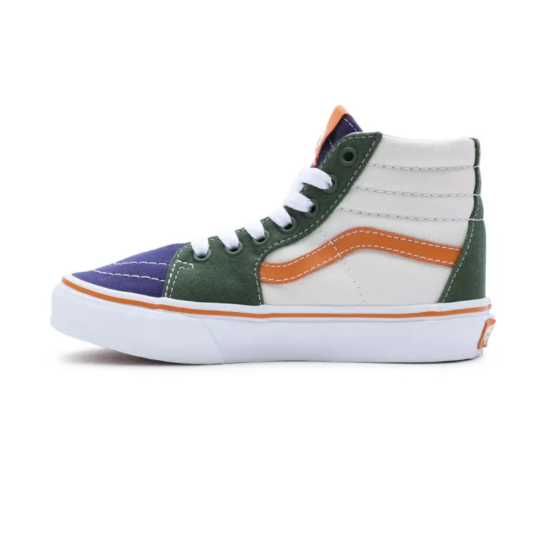 VANS Twill Block Sk8-hi Kinderschoenen Multicolour (VN0A4BUW6GL)