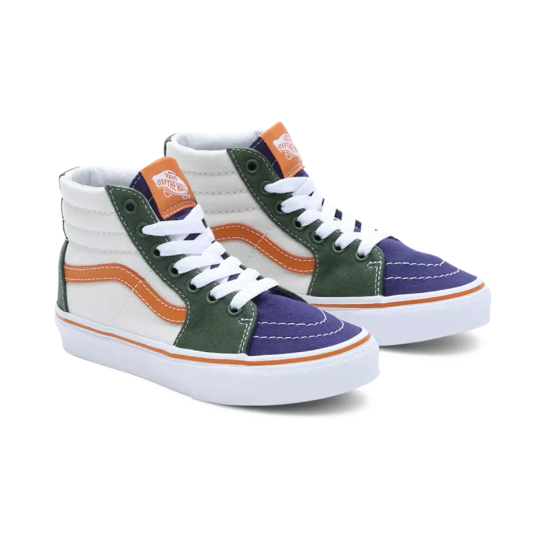 VANS Twill Block Sk8-hi Kinderschoenen Multicolour (VN0A4BUW6GL)