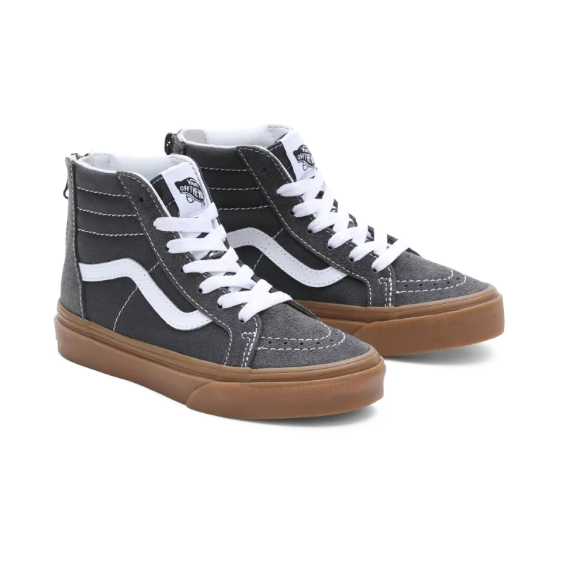 VANS Gum Sk8-hi Zip Voor Kinderen Grijs (VN0A4BUX50U)