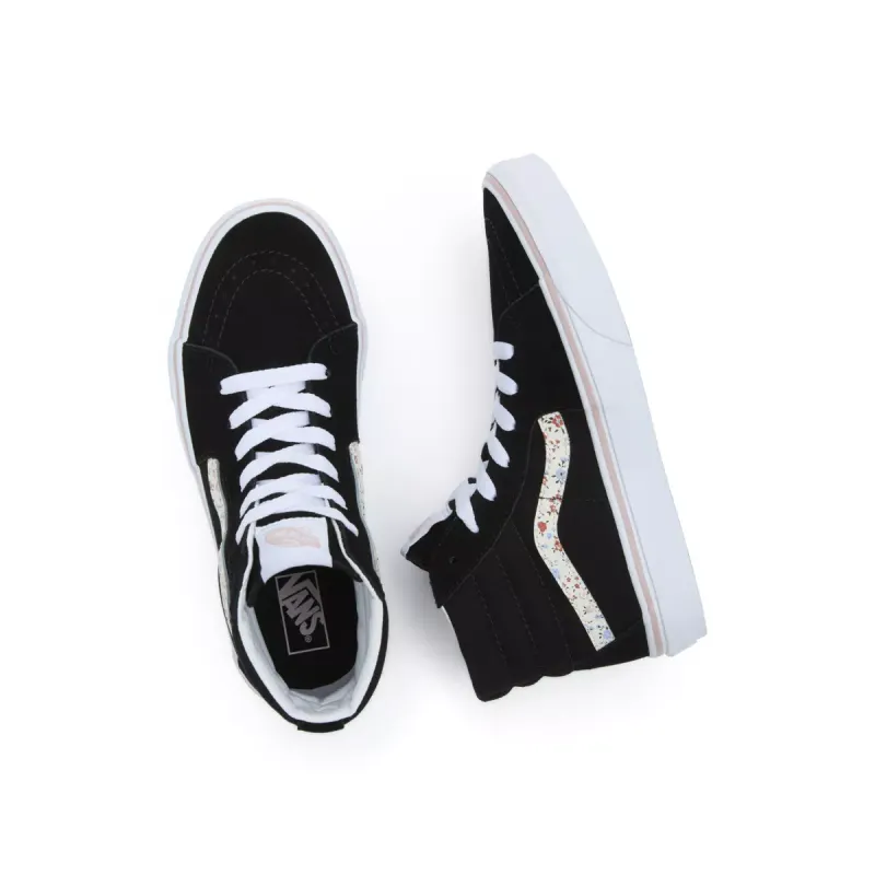 VANS Floral Sk8-hi Kinderschoenen Zwart (VN0A4UI2BOV)