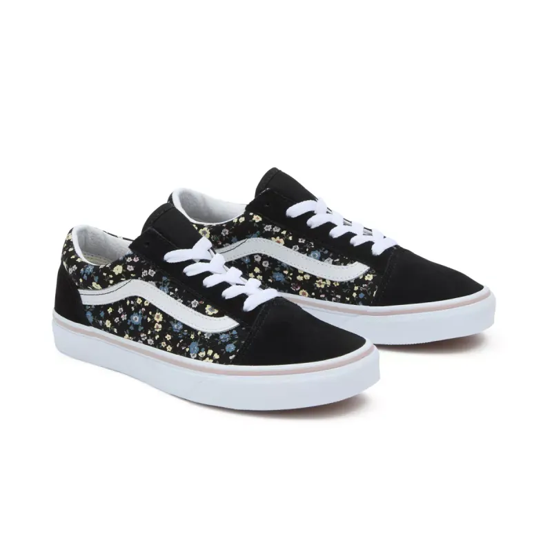 VANS Floral Old Skool Kinderschoenen Zwart (VN0A5EE6BOV)