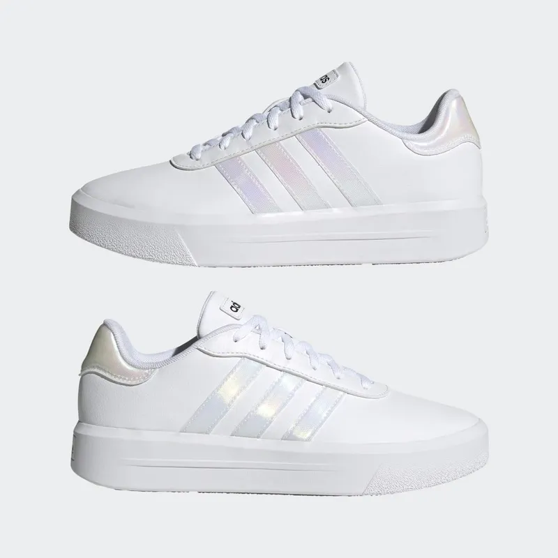 adidas Court Platform Cloud White / Cloud White / Core Black (H06299)