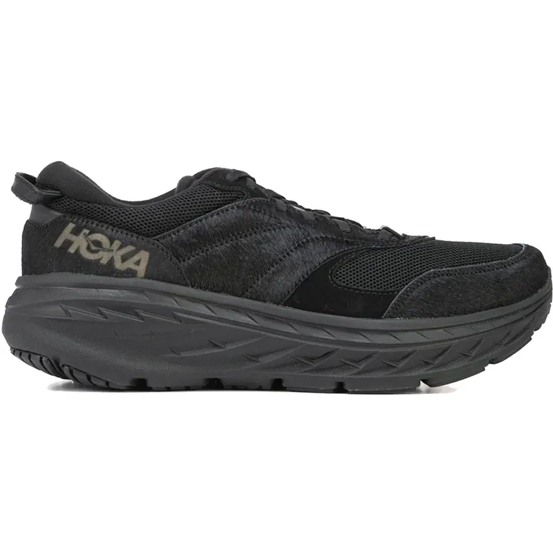 Hoka One One Bondi L Engineered Garments Black Cow Hair (1127734-BCWH)