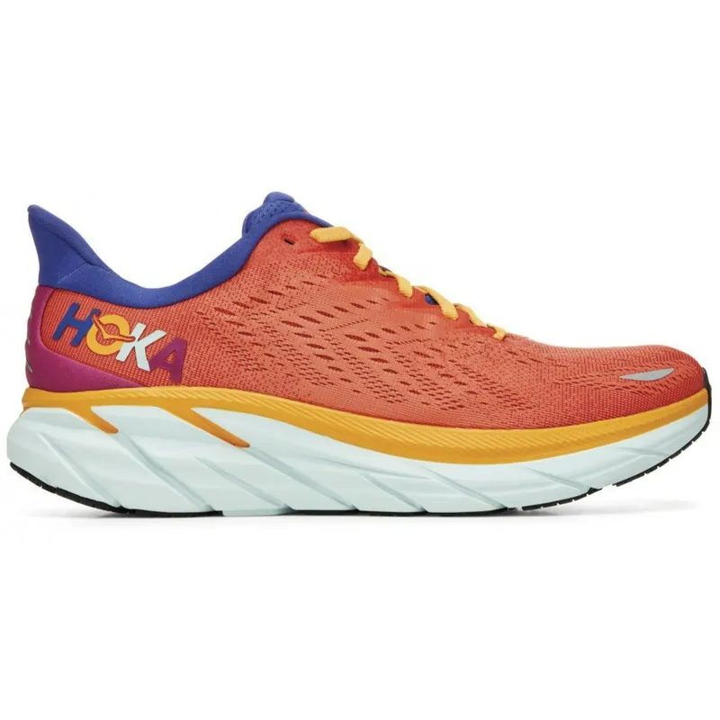 Hoka One One Clifton 8 Fiesta Orange Purple (1119393-FBLN)