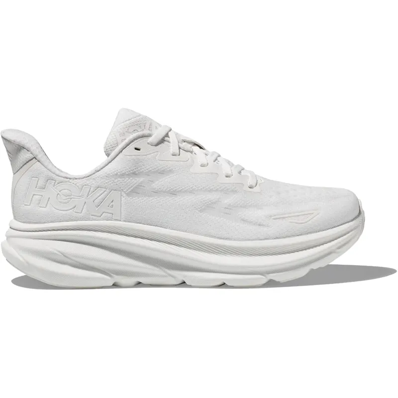 Hoka One One Clifton 9 White (Women’s) (1127896-WWH)