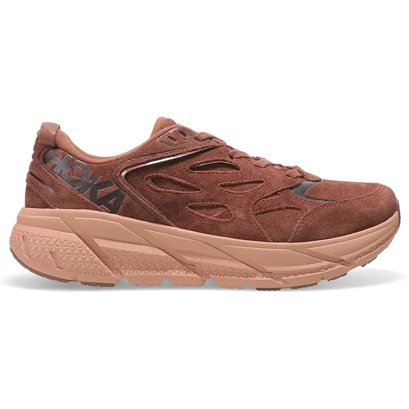 Hoka One One Clifton L Suede Cappuccino Cork (All Gender) (1122571-CCCR)