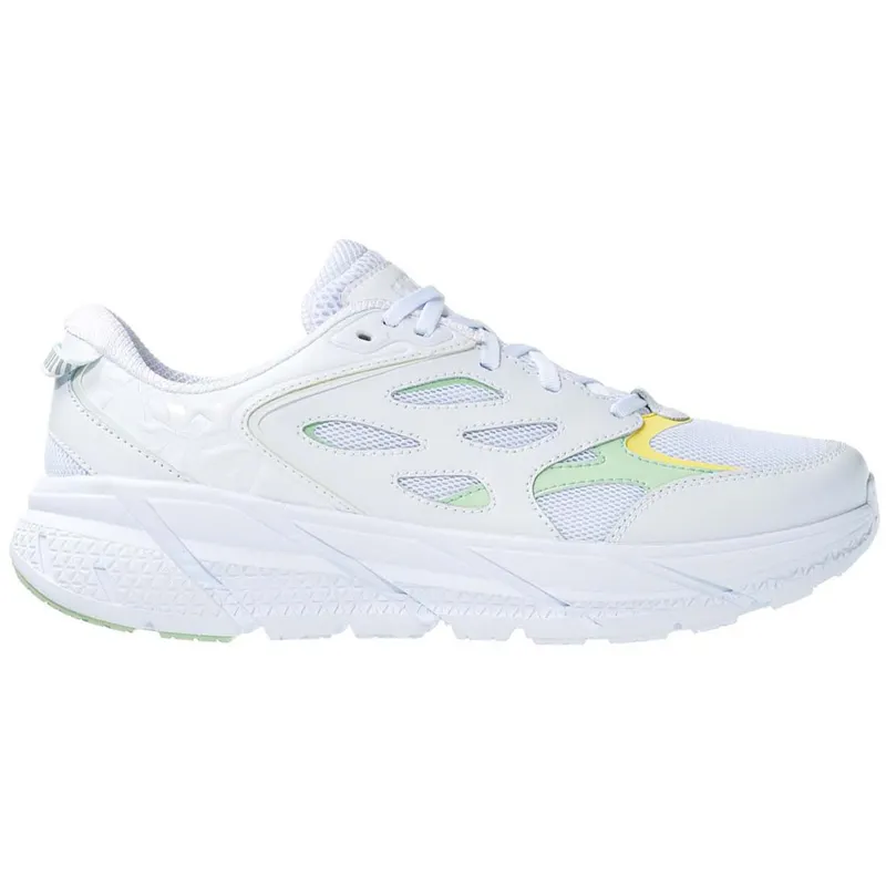 Hoka One One Clifton L White Green Ash (All Gender) (1114770-WGAS)
