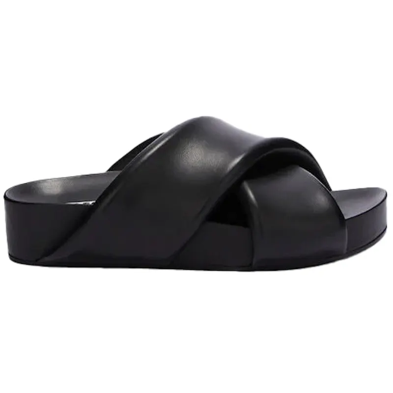 Jil Sander Paddes Sandals Black Leather (Women’s) (J15WP0041 P5057 001)