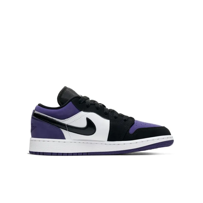 Jordan 1 Low Court Purple (GS) (553560-125)